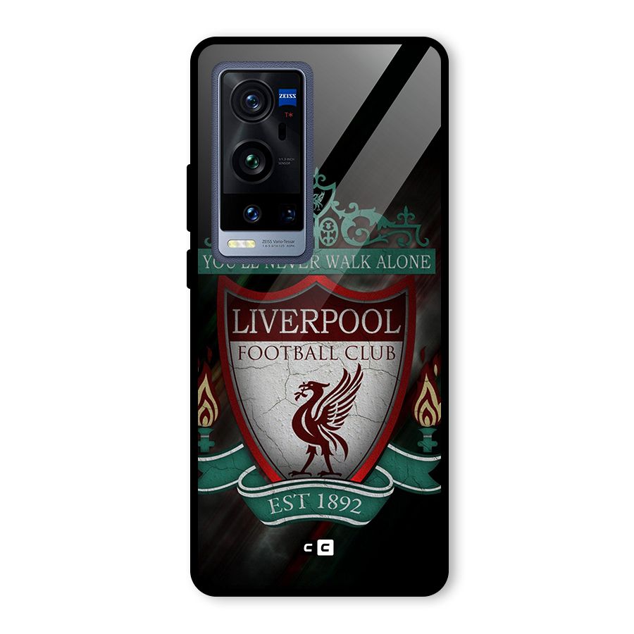 LiverPool FootBall Club Glass Back Case for Vivo X60 Pro Plus