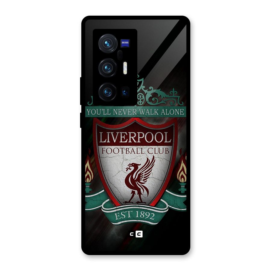 LiverPool FootBall Club Glass Back Case for Vivo X70 Pro Plus