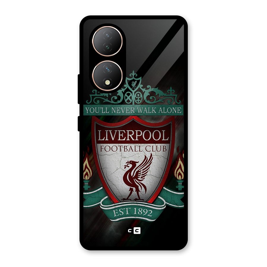 LiverPool FootBall Club Glass Back Case for Vivo Y100
