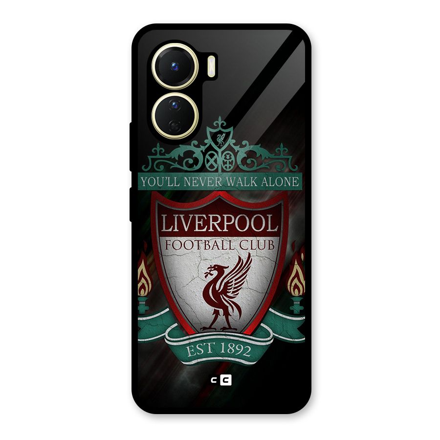 LiverPool FootBall Club Glass Back Case for Vivo Y16