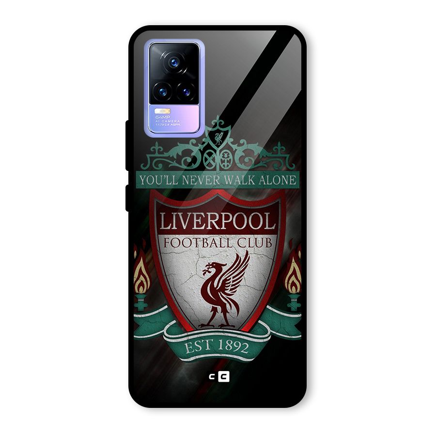 LiverPool FootBall Club Glass Back Case for Vivo Y73
