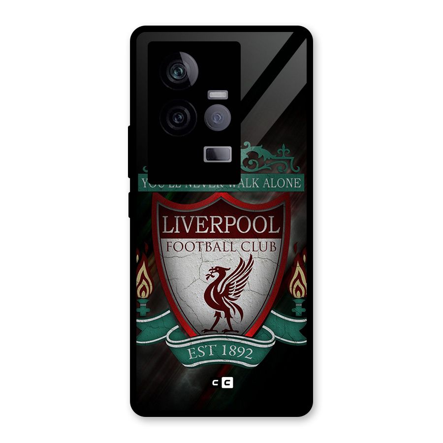 LiverPool FootBall Club Glass Back Case for Vivo iQOO 11 5G