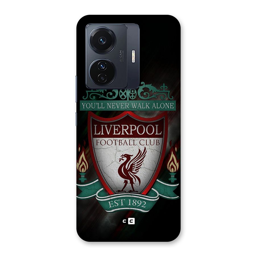 LiverPool FootBall Club Glass Back Case for Vivo iQOO Z6 Pro