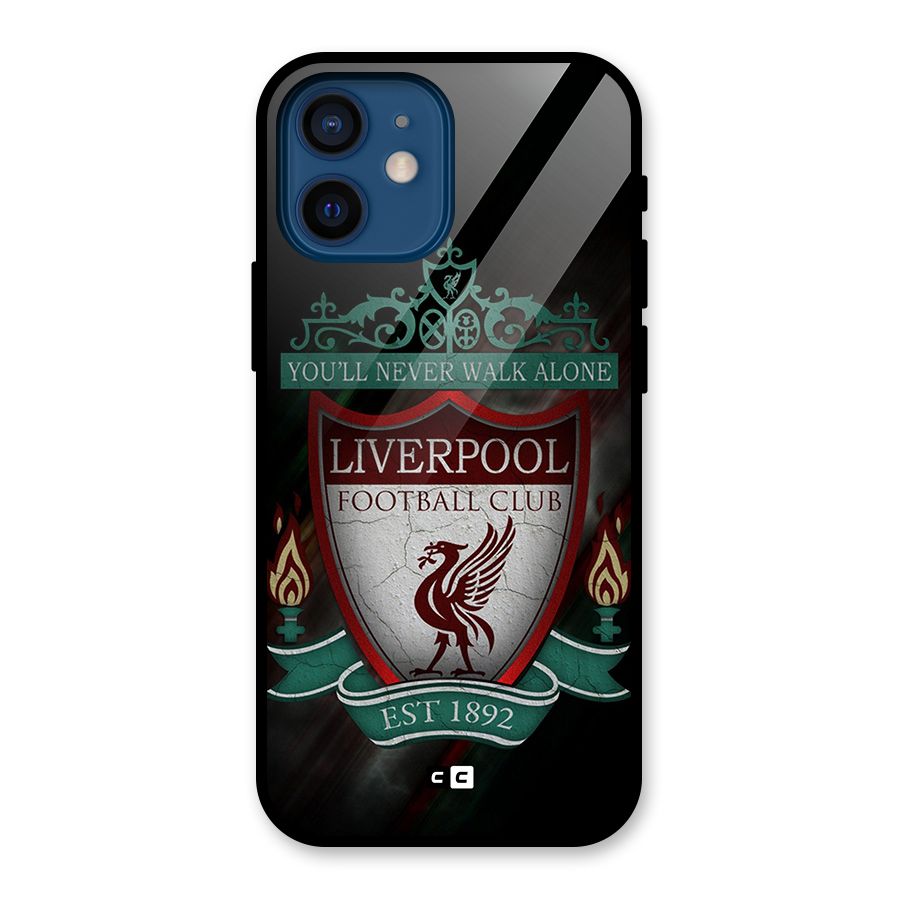 LiverPool FootBall Club Glass Back Case for iPhone 12 Mini