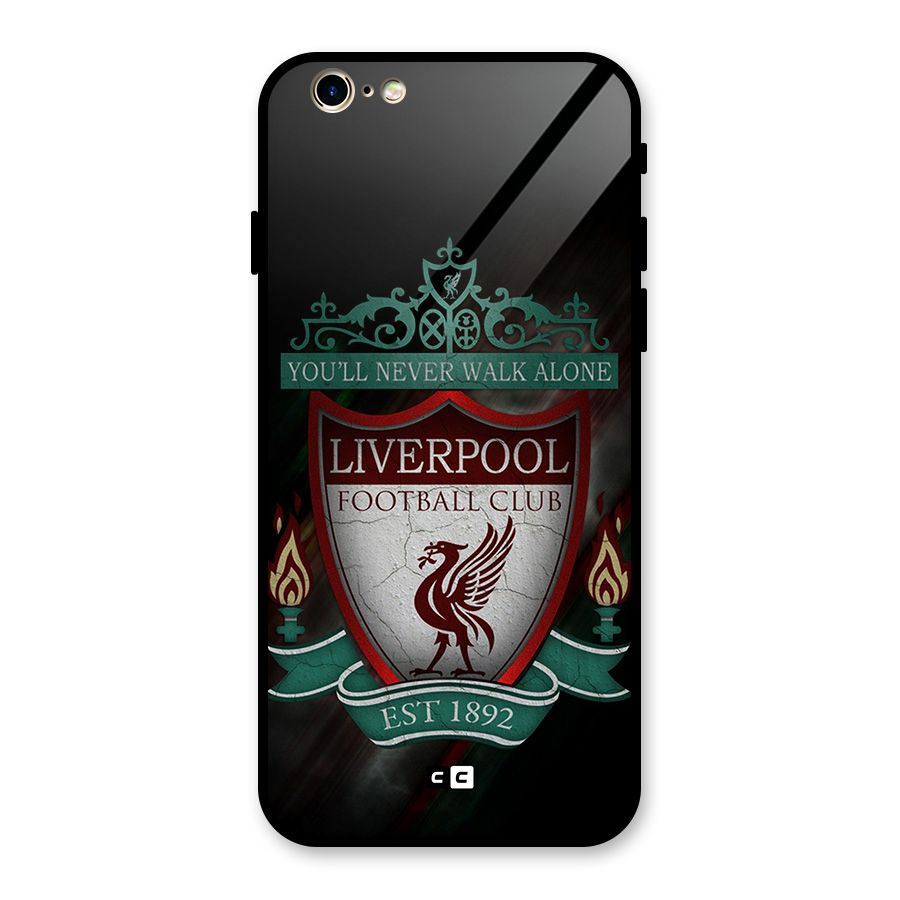 LiverPool FootBall Club Glass Back Case for iPhone 6 6S