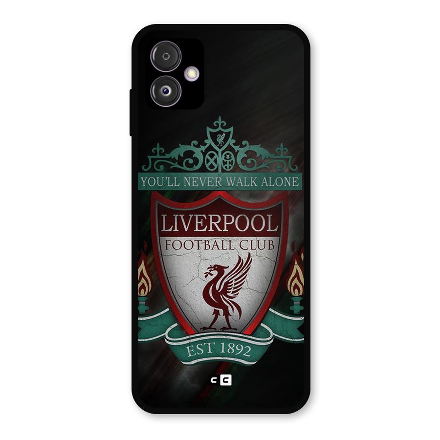 LiverPool FootBall Club Metal Back Case for Galaxy F14