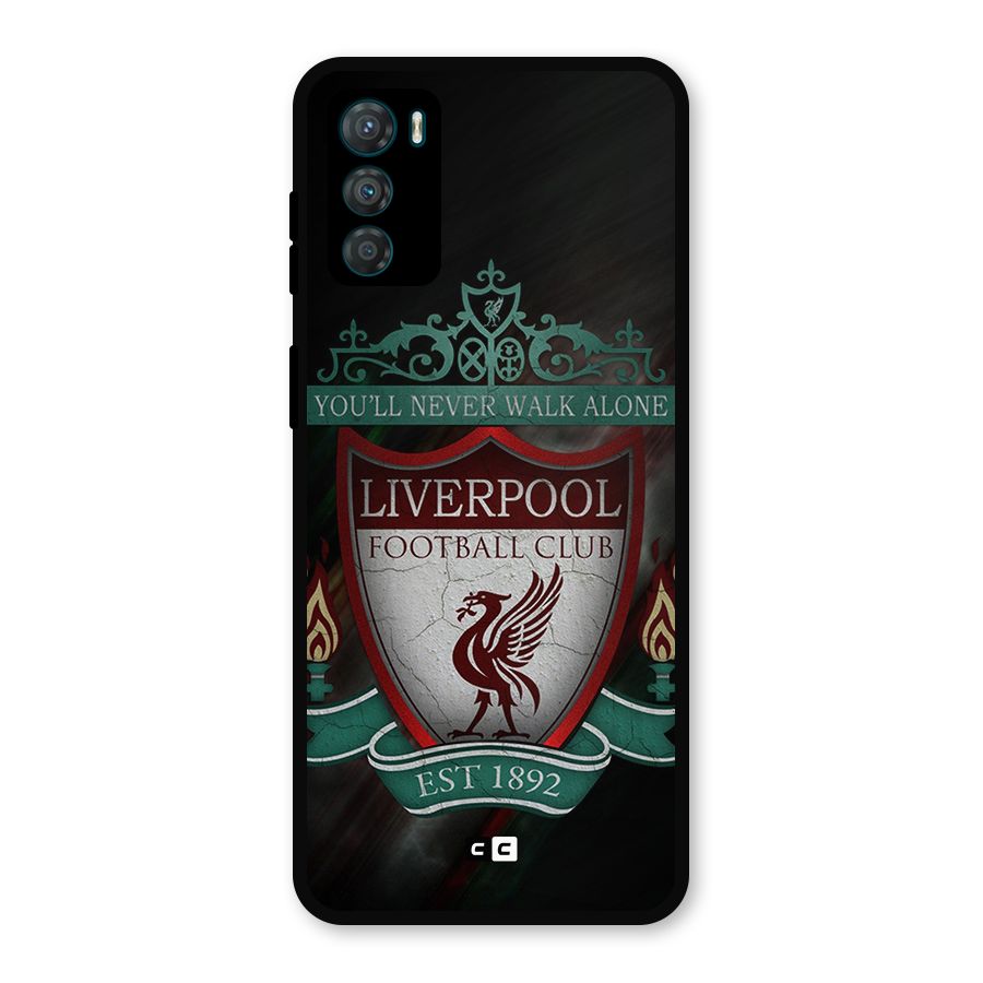 LiverPool FootBall Club Metal Back Case for Moto G42