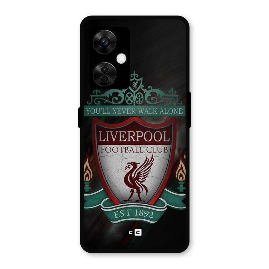 LiverPool FootBall Club Metal Back Case for OnePlus Nord CE 3 Lite