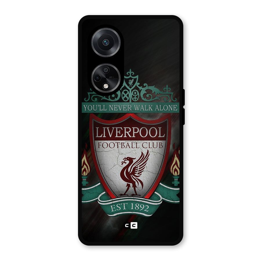 LiverPool FootBall Club Metal Back Case for Oppo F23