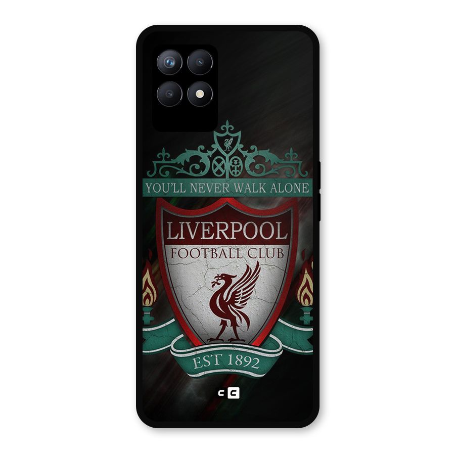 LiverPool FootBall Club Metal Back Case for Realme Narzo 50
