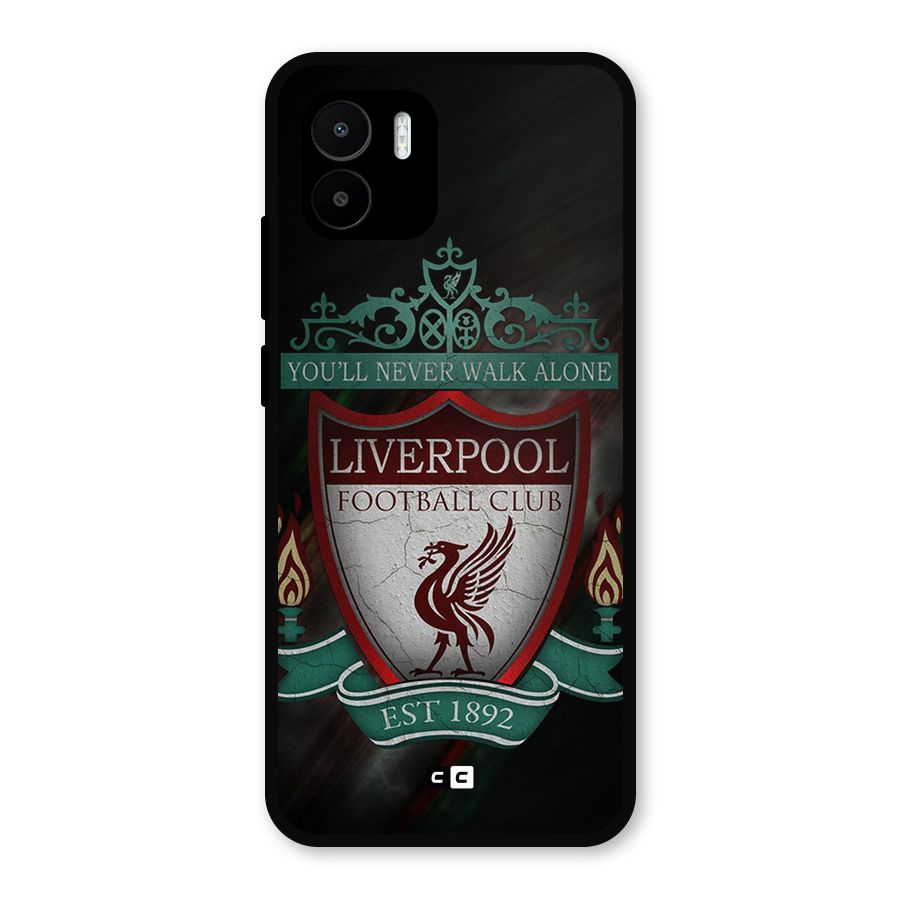LiverPool FootBall Club Metal Back Case for Redmi A1