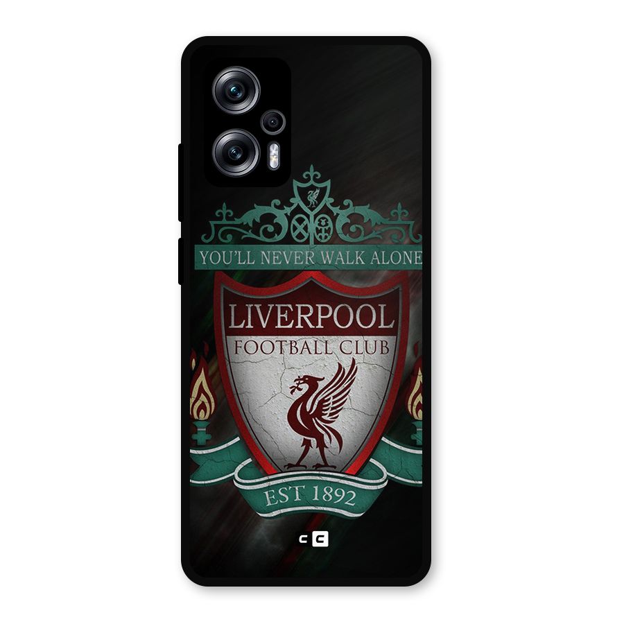LiverPool FootBall Club Metal Back Case for Redmi K50i