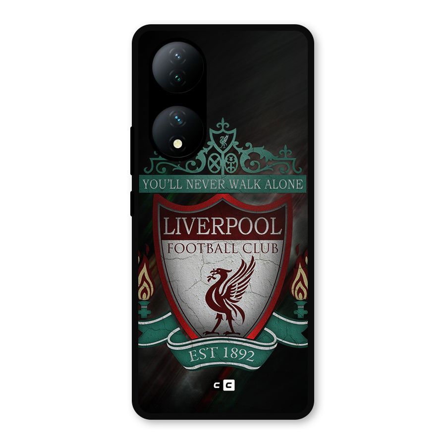 LiverPool FootBall Club Metal Back Case for Vivo T2
