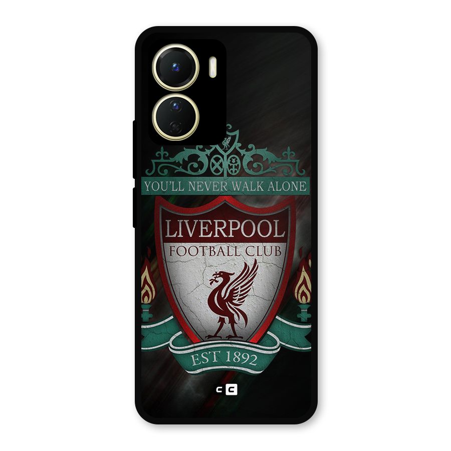 LiverPool FootBall Club Metal Back Case for Vivo T2x