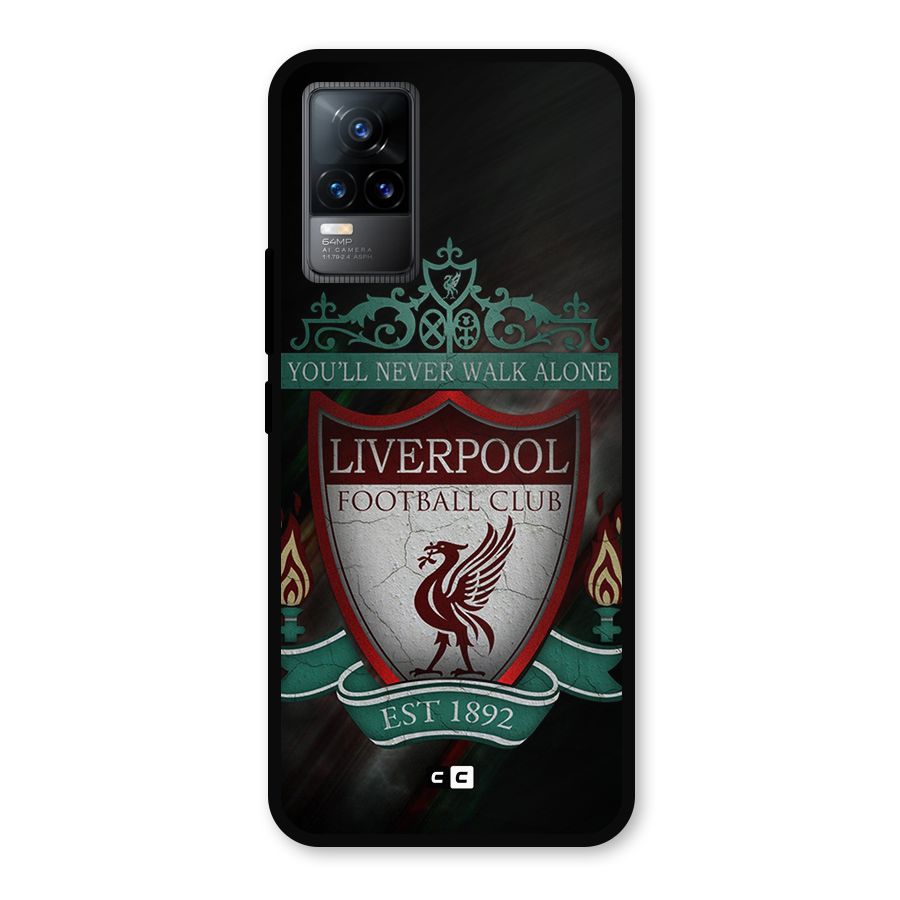LiverPool FootBall Club Metal Back Case for Vivo Y73
