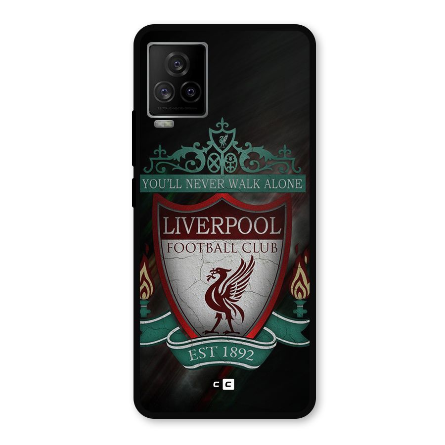 LiverPool FootBall Club Metal Back Case for iQOO 7 Legend 5G