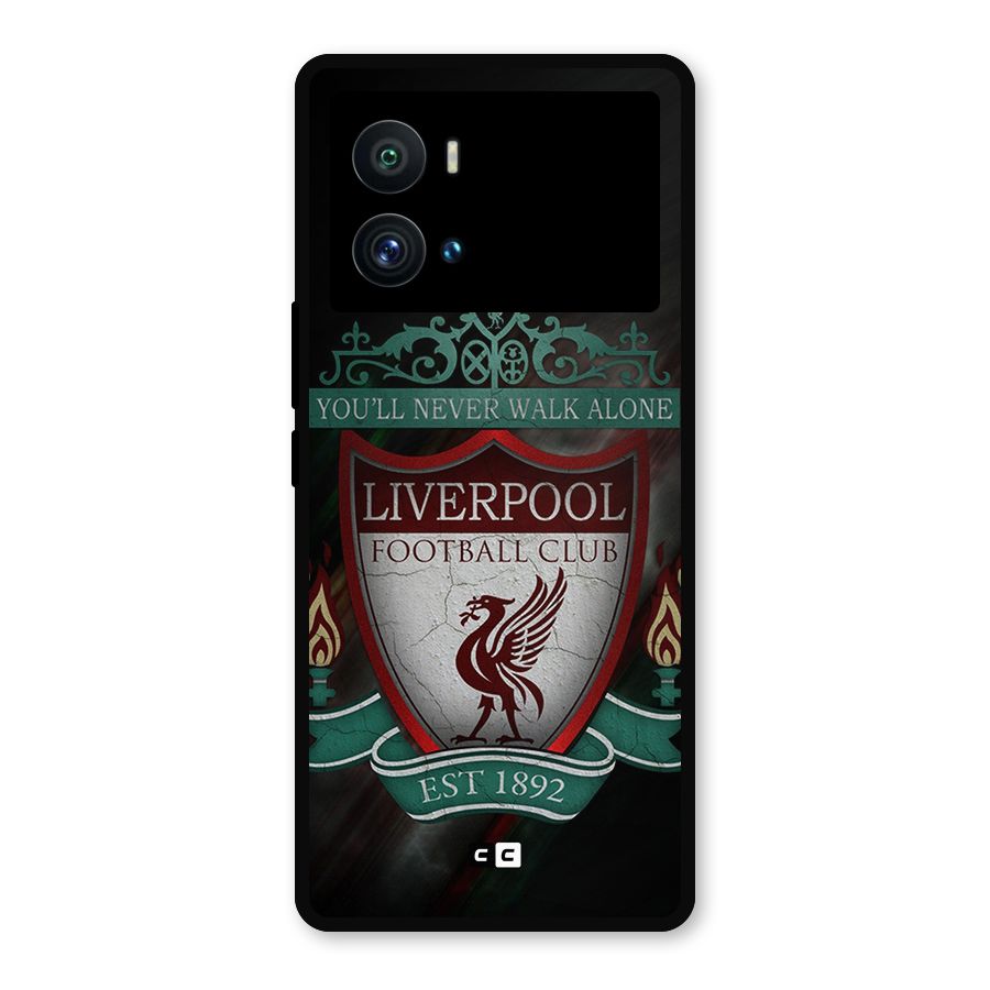 LiverPool FootBall Club Metal Back Case for iQOO 9 Pro