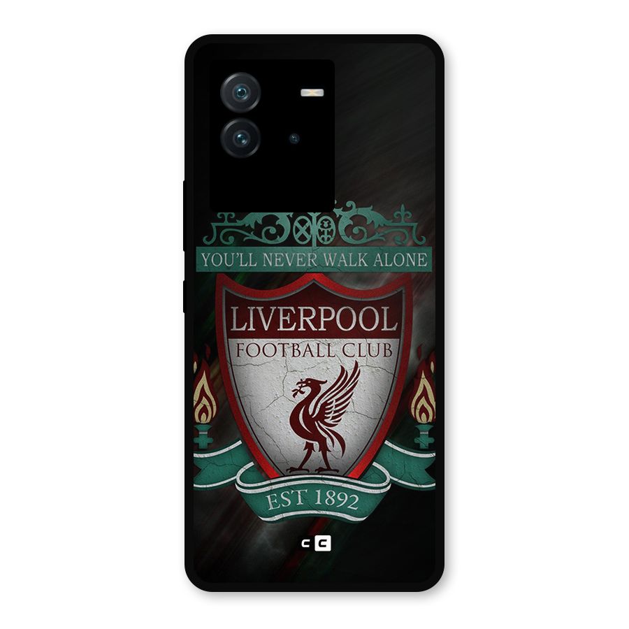 LiverPool FootBall Club Metal Back Case for iQOO Neo 6 5G