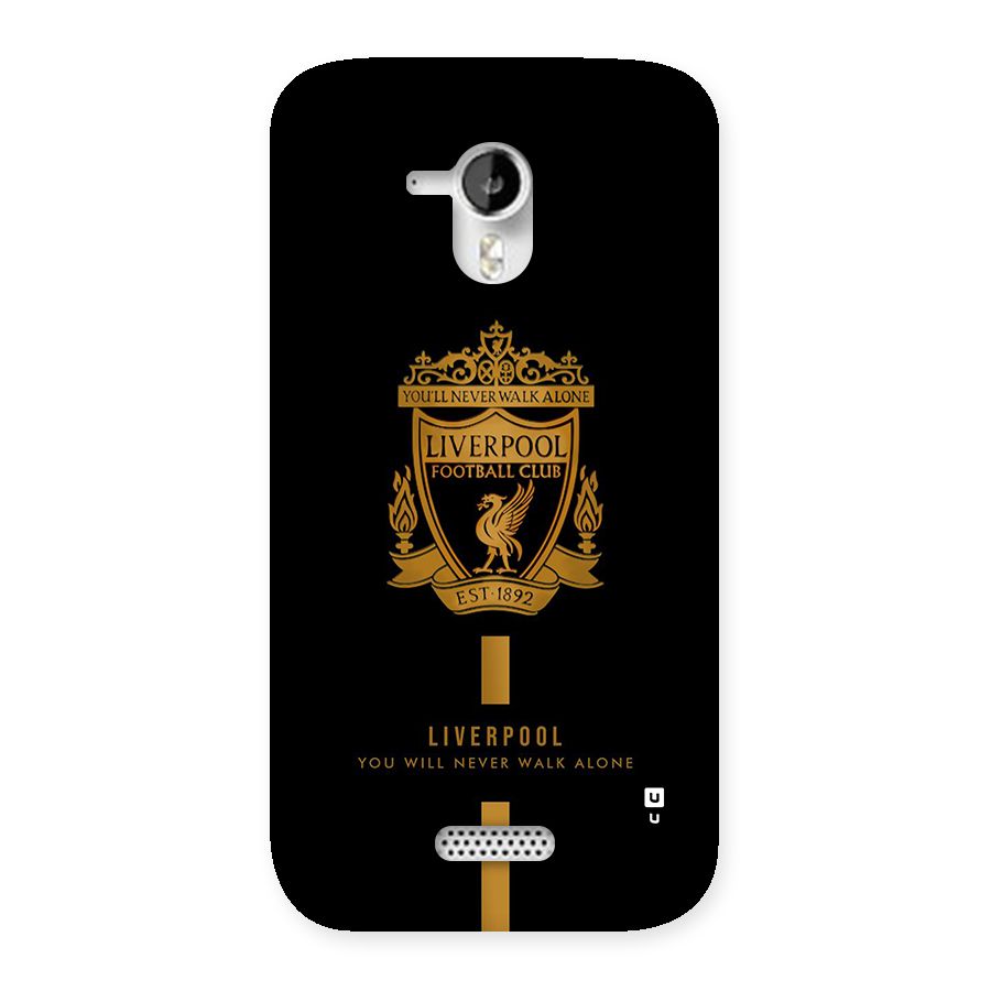 LiverPool Never Walk Alone Back Case for Canvas HD A116