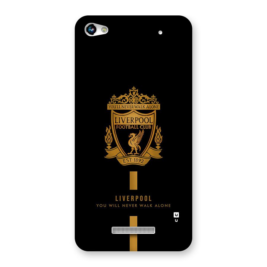 LiverPool Never Walk Alone Back Case for Canvas Hue 2 A316