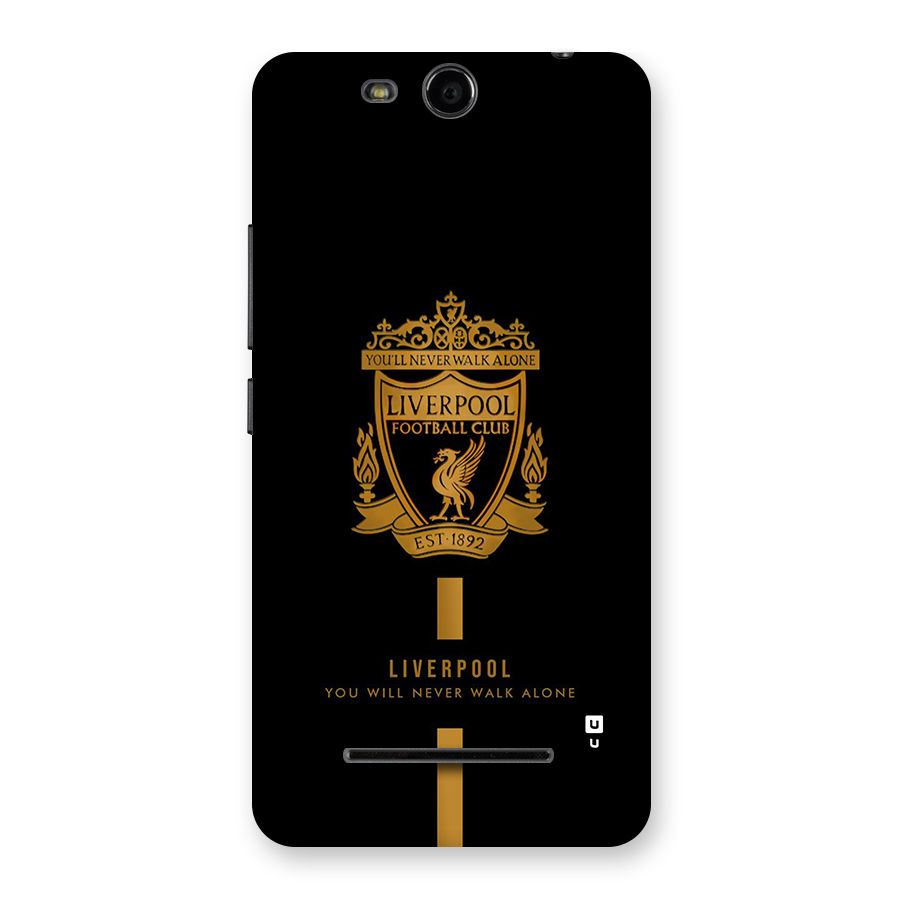 LiverPool Never Walk Alone Back Case for Canvas Juice 3 Q392