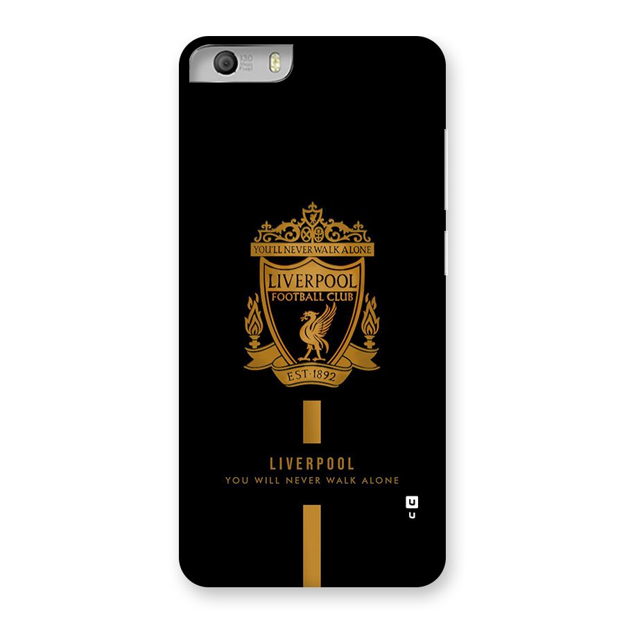 LiverPool Never Walk Alone Back Case for Canvas Knight 2