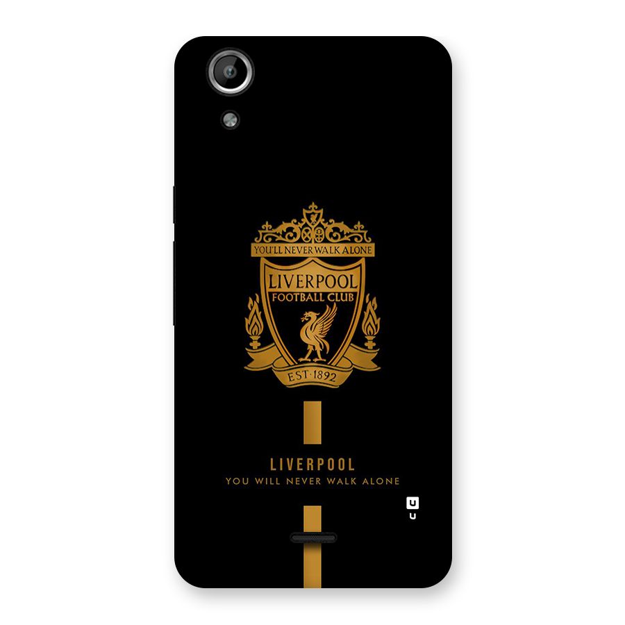 LiverPool Never Walk Alone Back Case for Canvas Selfie Lens Q345