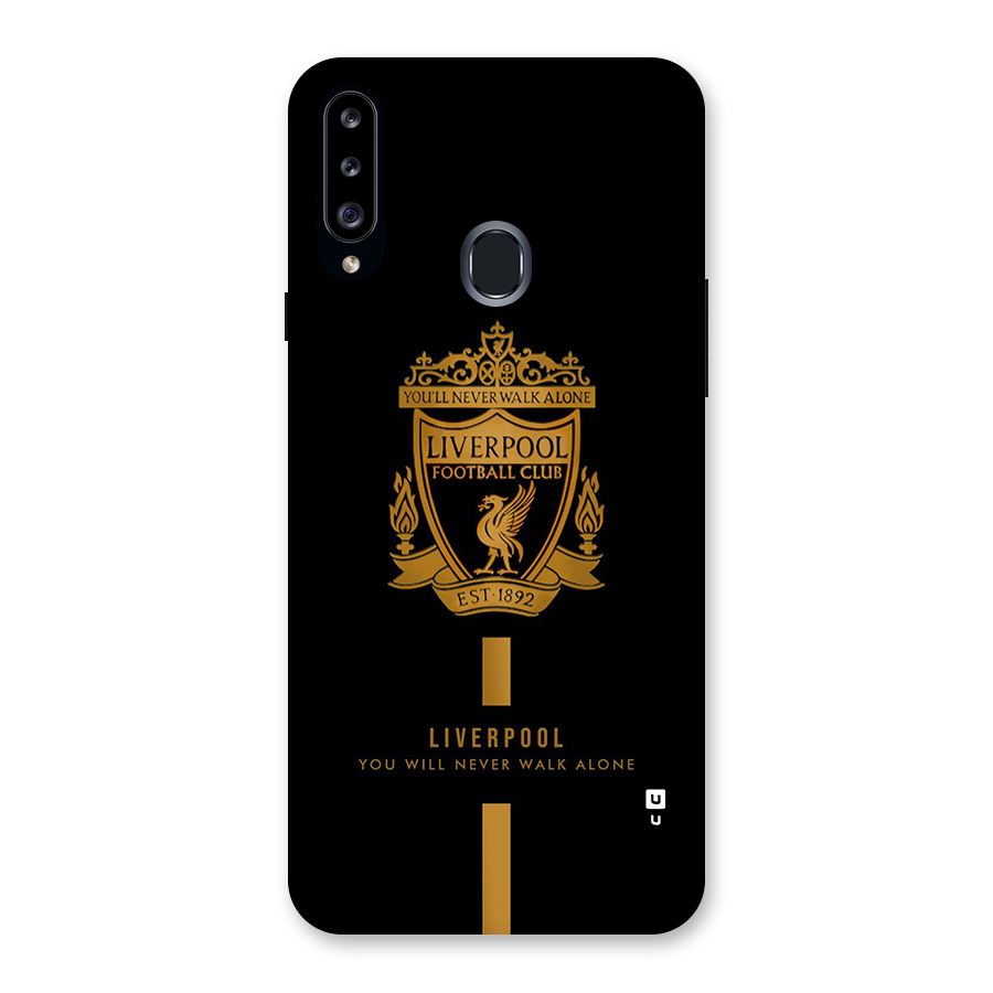 LiverPool Never Walk Alone Back Case for Galaxy A20s