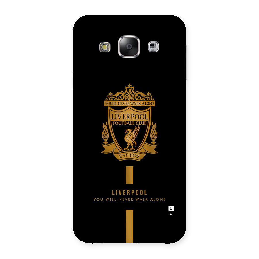 LiverPool Never Walk Alone Back Case for Galaxy E5