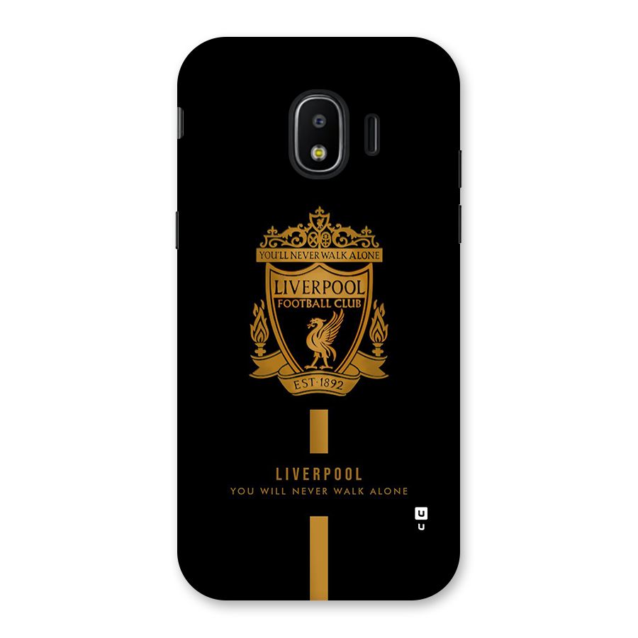 LiverPool Never Walk Alone Back Case for Galaxy J2 Pro 2018