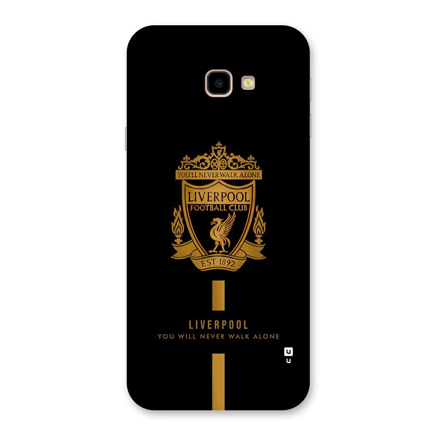 LiverPool Never Walk Alone Back Case for Galaxy J4 Plus