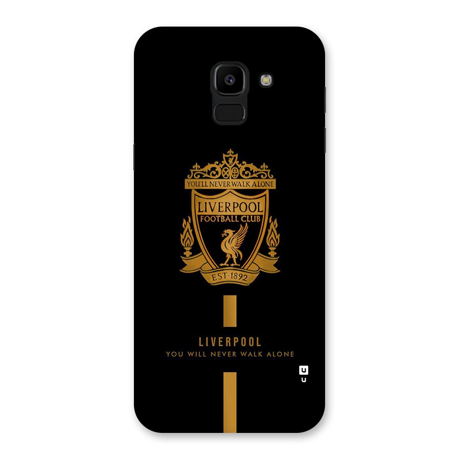 LiverPool Never Walk Alone Back Case for Galaxy J6