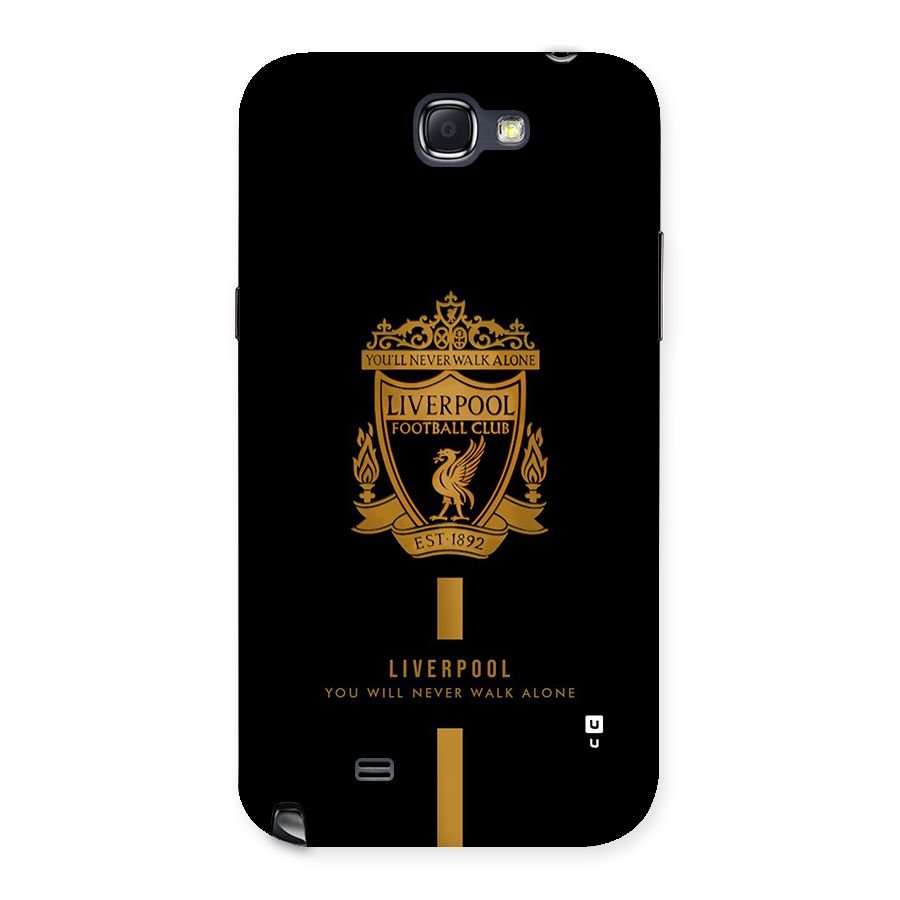LiverPool Never Walk Alone Back Case for Galaxy Note 2
