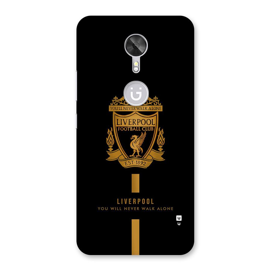 LiverPool Never Walk Alone Back Case for Gionee A1