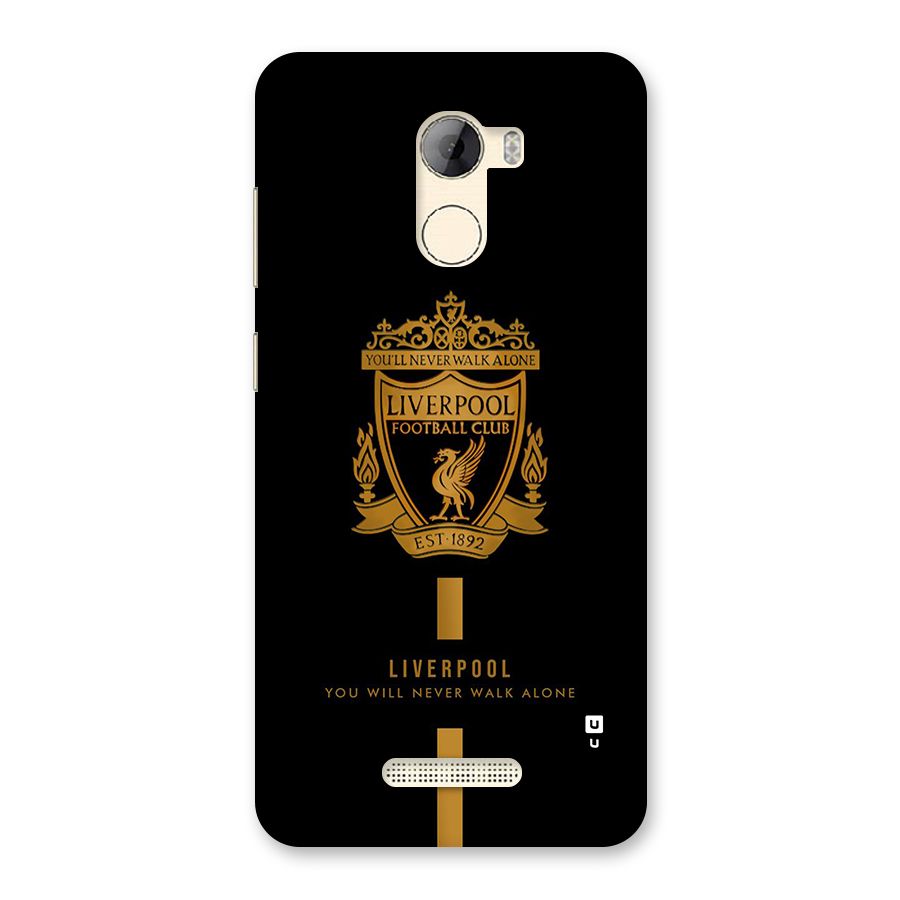 LiverPool Never Walk Alone Back Case for Gionee A1 LIte