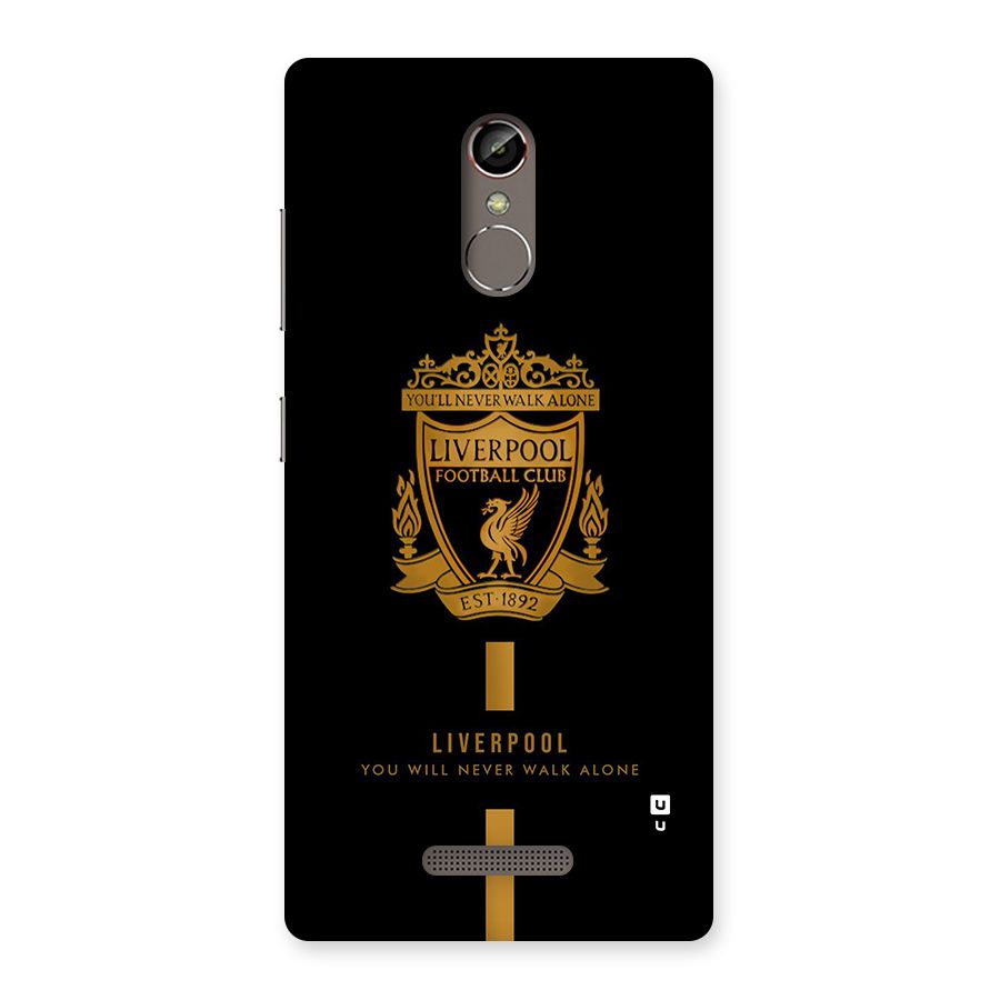 LiverPool Never Walk Alone Back Case for Gionee S6s