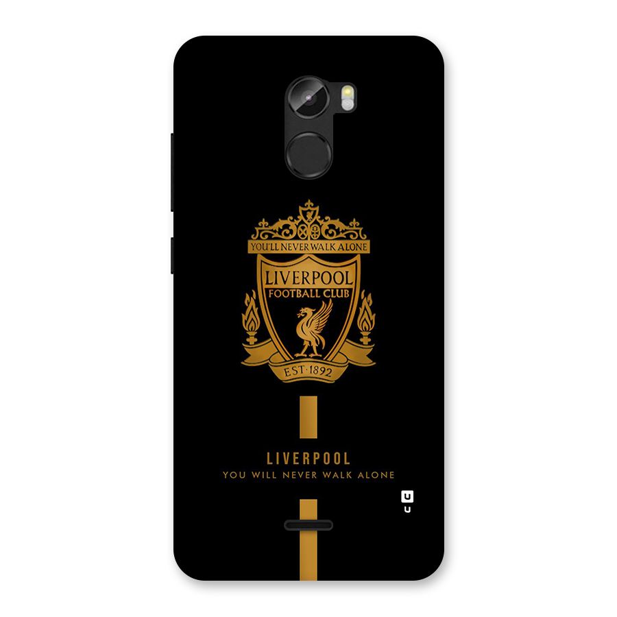 LiverPool Never Walk Alone Back Case for Gionee X1