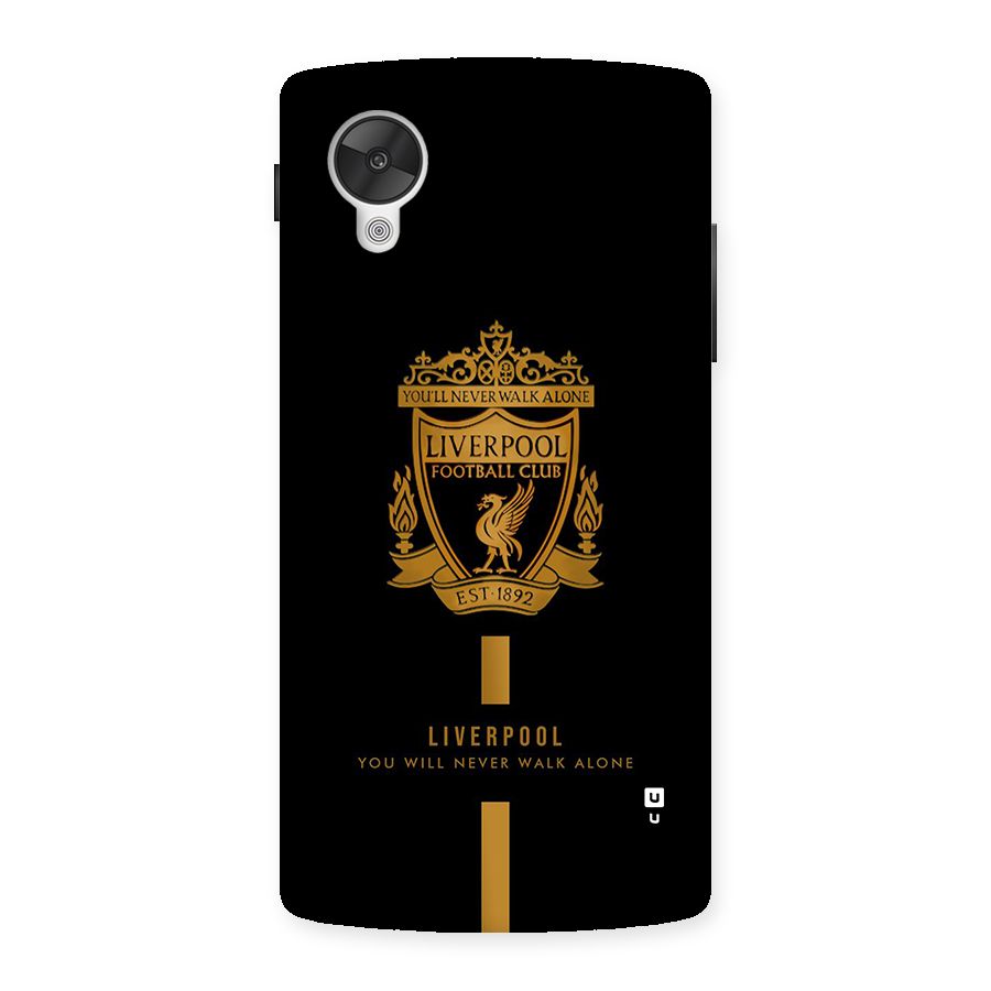LiverPool Never Walk Alone Back Case for Google Nexus 5