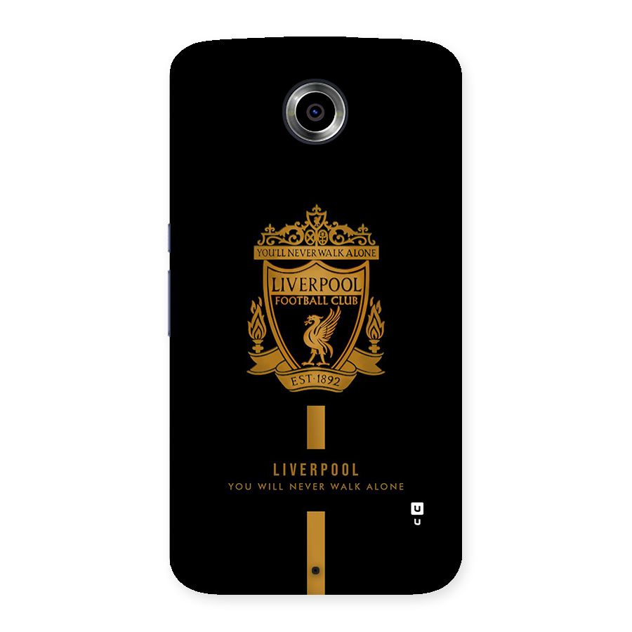 LiverPool Never Walk Alone Back Case for Google Nexus 6