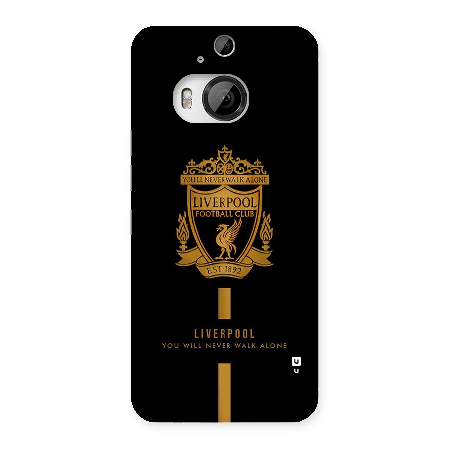 LiverPool Never Walk Alone Back Case for HTC One M9 Plus