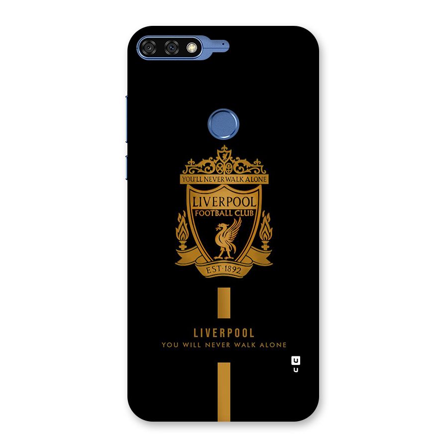 LiverPool Never Walk Alone Back Case for Honor 7C
