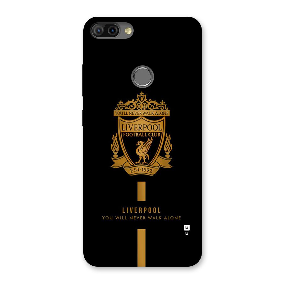 LiverPool Never Walk Alone Back Case for Infinix Hot 6 Pro