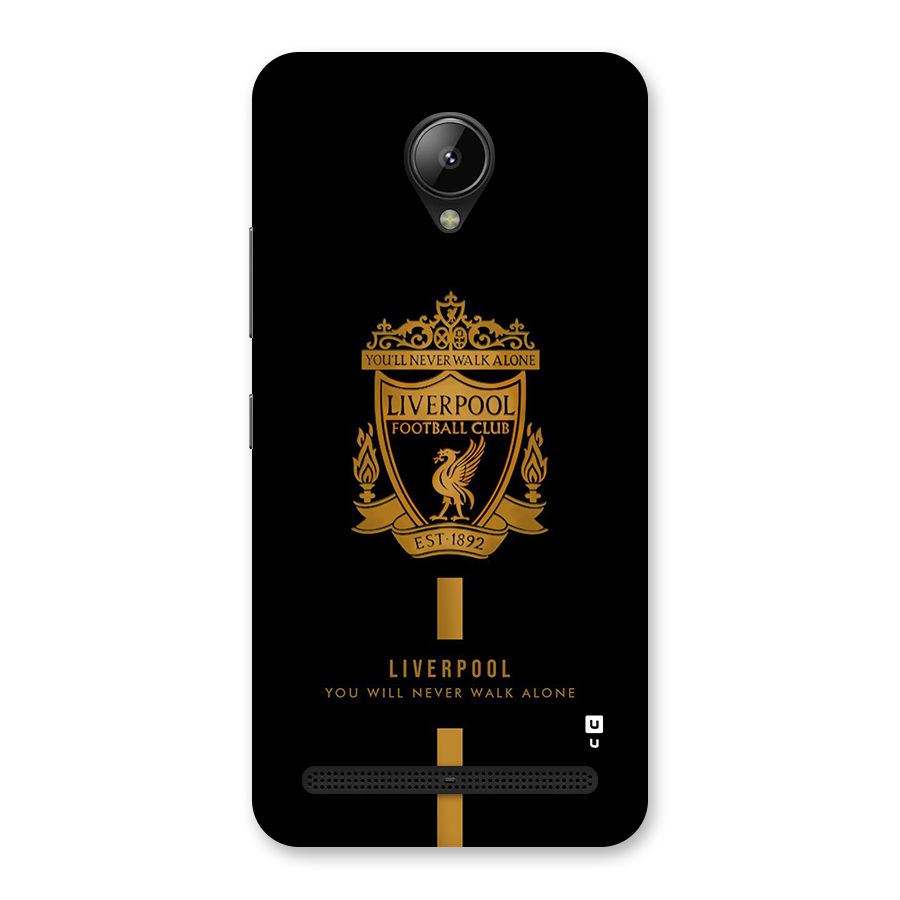 LiverPool Never Walk Alone Back Case for Lenovo C2