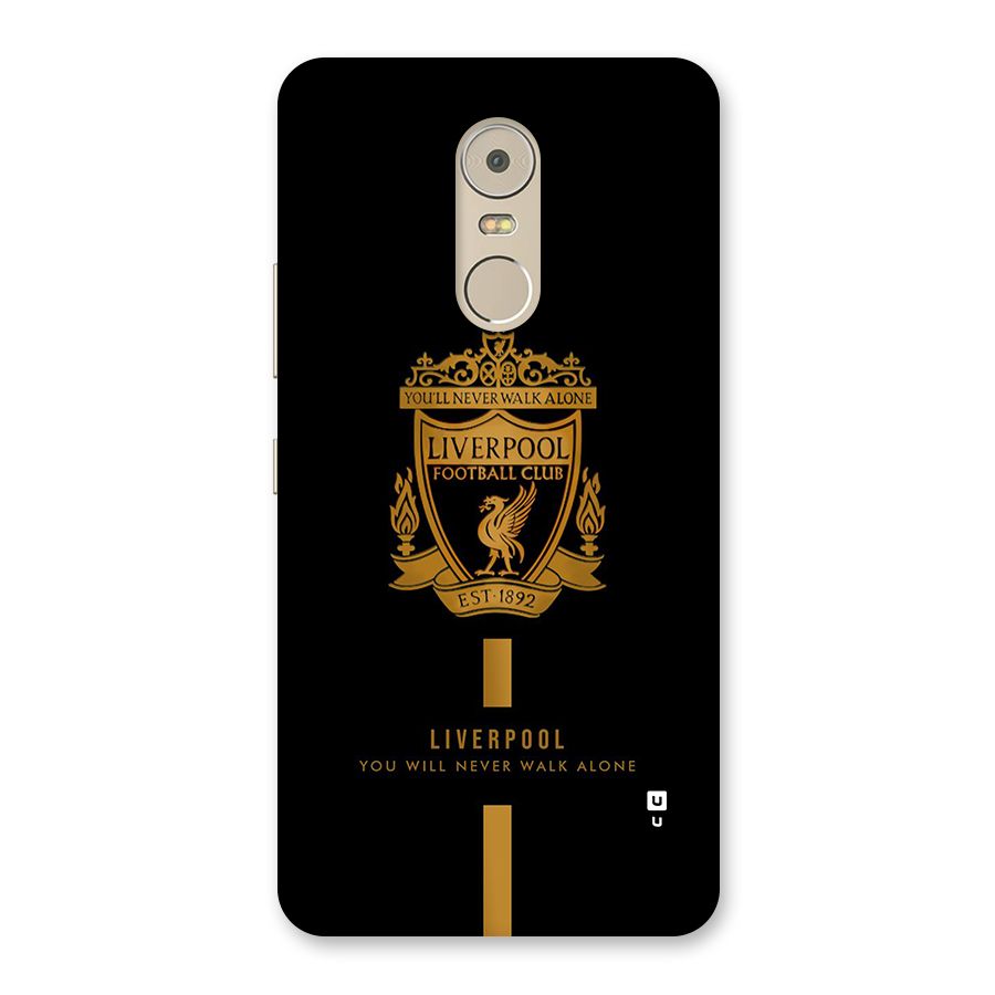 LiverPool Never Walk Alone Back Case for Lenovo K6 Note