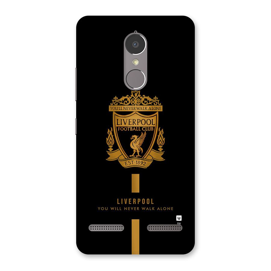 LiverPool Never Walk Alone Back Case for Lenovo K6 Power
