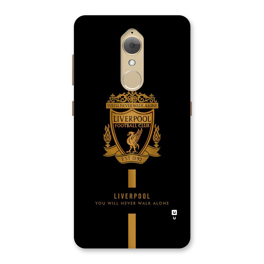 LiverPool Never Walk Alone Back Case for Lenovo K8