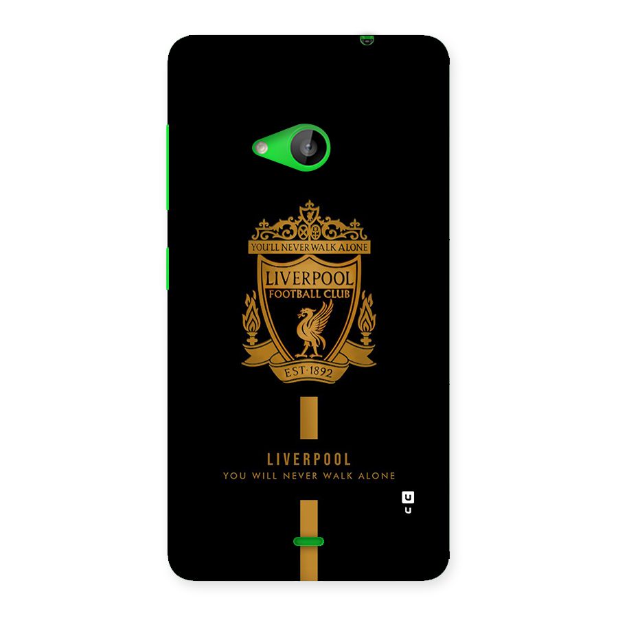 LiverPool Never Walk Alone Back Case for Lumia 535