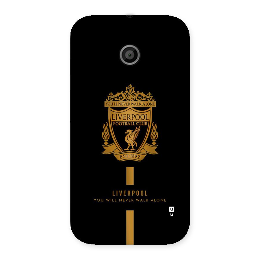 LiverPool Never Walk Alone Back Case for Moto E