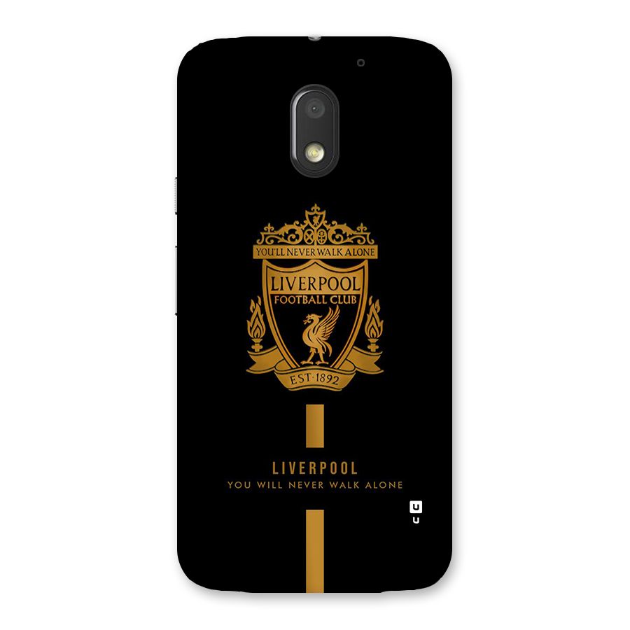 LiverPool Never Walk Alone Back Case for Moto E3 Power