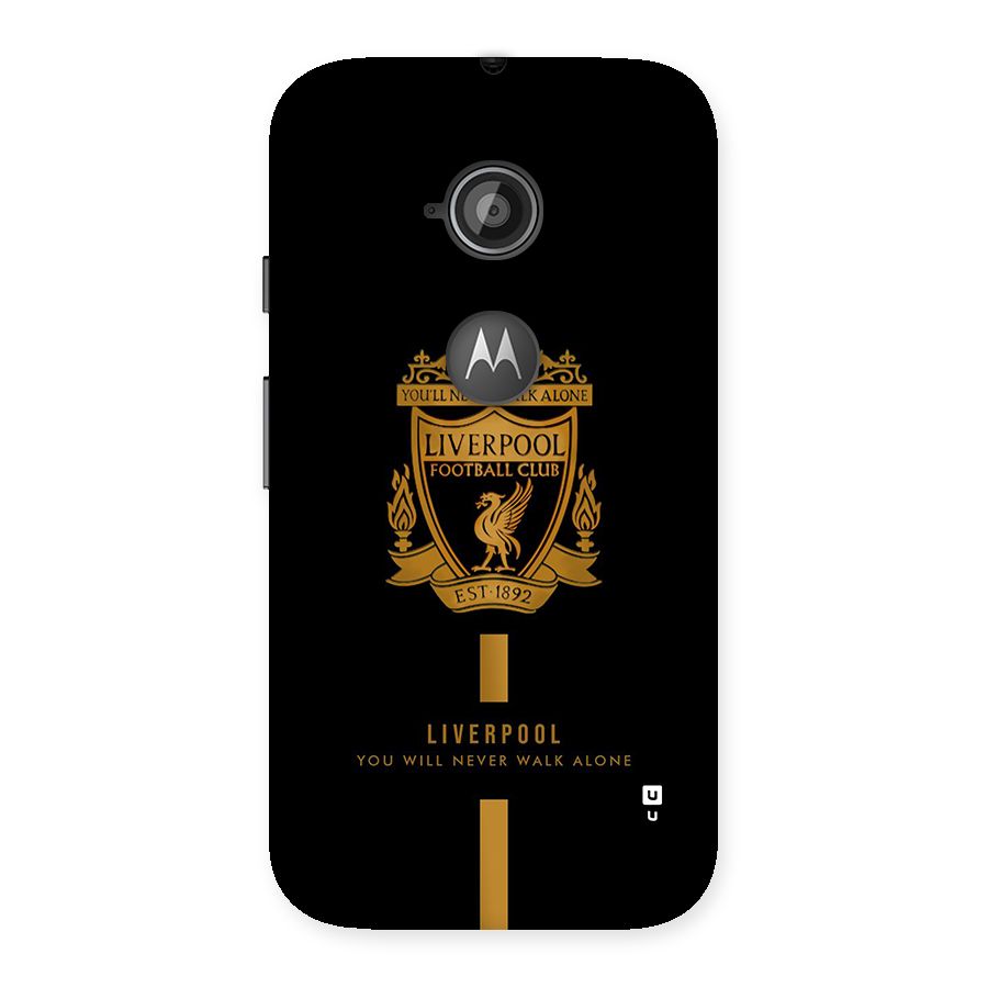LiverPool Never Walk Alone Back Case for Moto E 2nd Gen